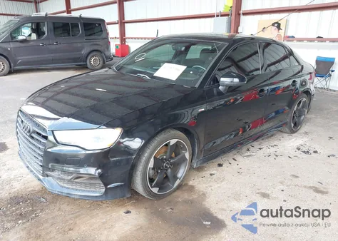 2016 Audi A3 2.0T Premium z USA, uszkodzony, nr VIN WAUB8GFF0G1095506